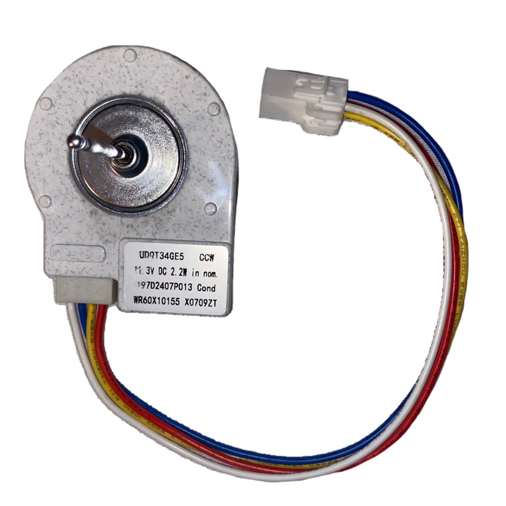 UDQT34GE5 WR60X10209 11.3V DC 2.2W Refrigerator Condenser Fan Motor for GE etc.